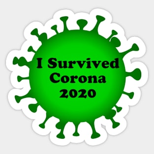 Corona 2020 Sticker